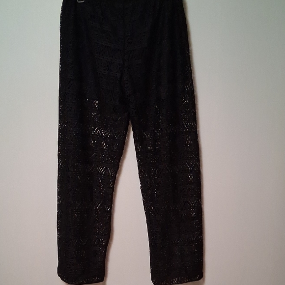 Xhilaration Pants Embroidered Lace Sheer With Shorts Underneath Size L - Picture 11 of 16